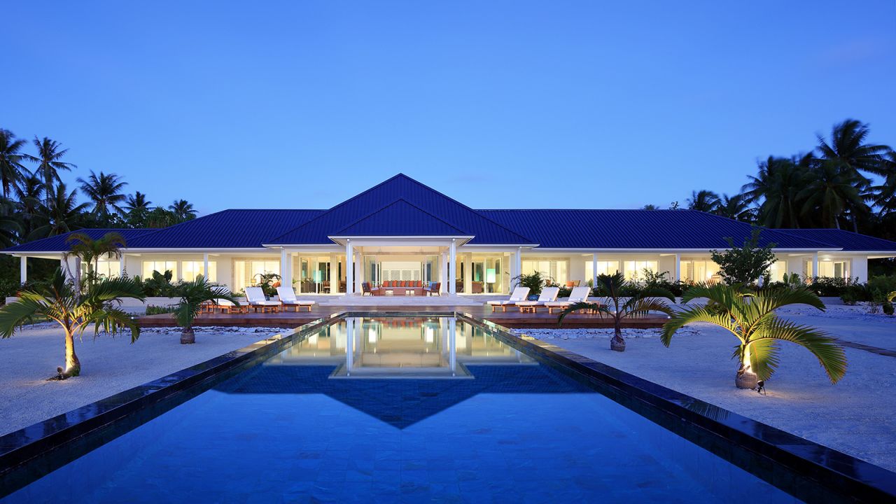 Winter will seem a million miles away at the remote Villa Aata in Bora Bora, Tahiti. 