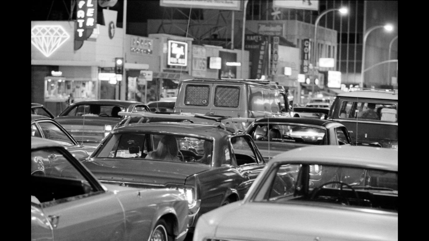 "This phenomenon, this cruising cars, is so American," McCloskey said. "At the time, for 25 years, it was the American thing for young people to do."