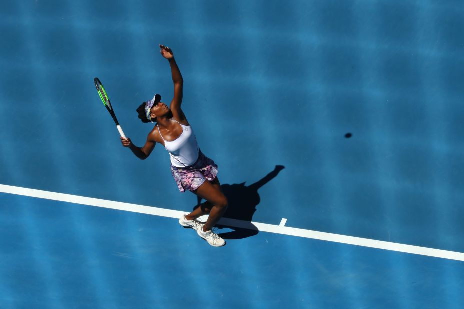 Venus Williams -- who became the Australian Open's oldest women's semifinalist in the Open Era at the age of 36 after winning through against Anastasia Pavlyuchenkova on Tuesday -- will face Coco Vandeweghe of the U.S..