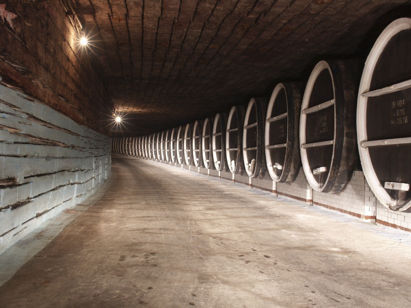 "At a more technical level, the cellar is at a depth of 262 feet with limestone walling, which pretty much provides perfect humidity and temperature for wines," Lee adds.