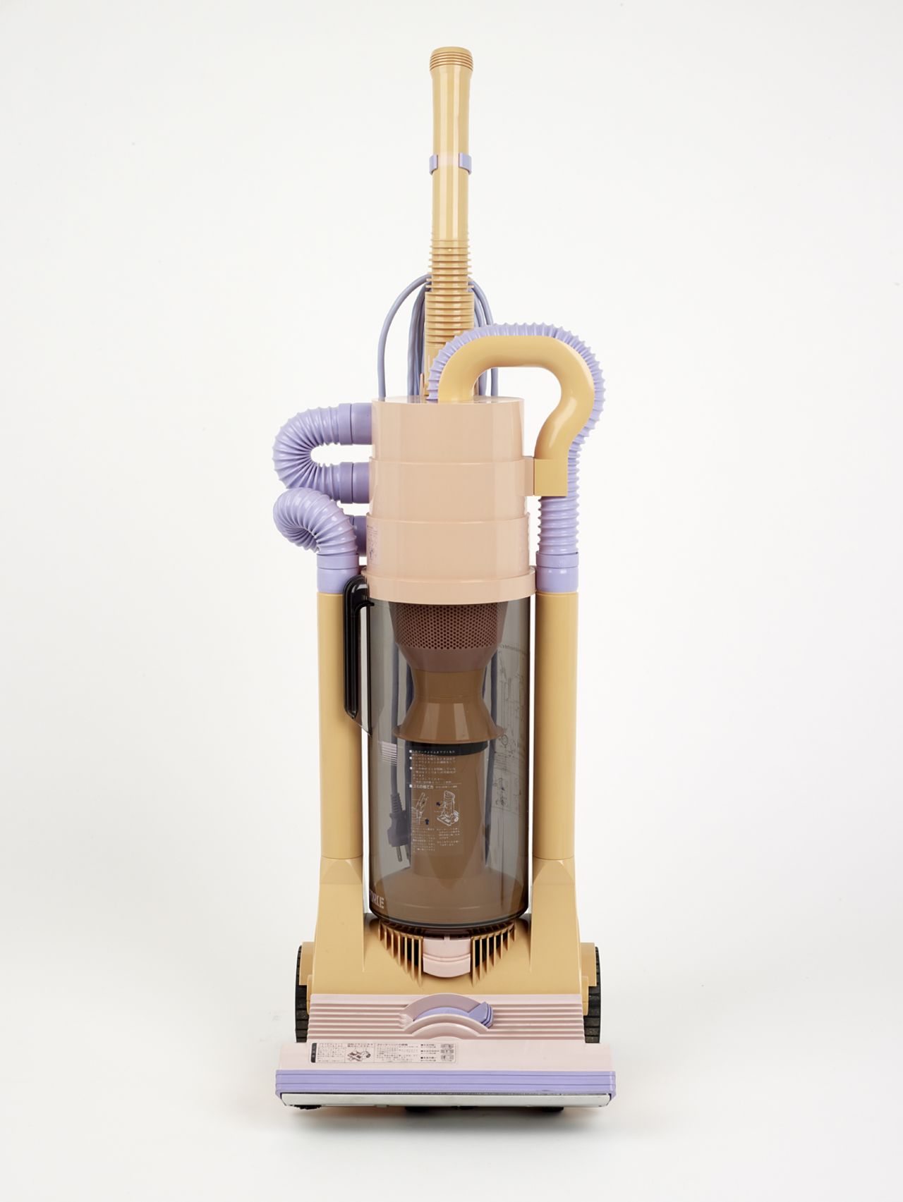 Frustrated by his vacuum cleaner's poor performance, James Dyson designed the Dual Cyclone in the 1980s. This bagless vacuum design featured what was billed as "cyclonic vacuum technology," which was proudly displayed in the Dual Cyclone's striking transparent body.