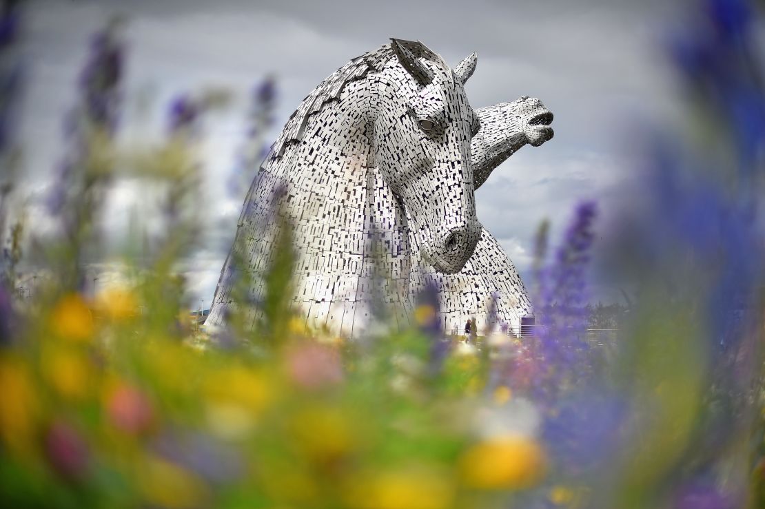 The site of the Battle of Falkirk might still be a mystery, but the city's huge horse sculptures are an arresting landmark.