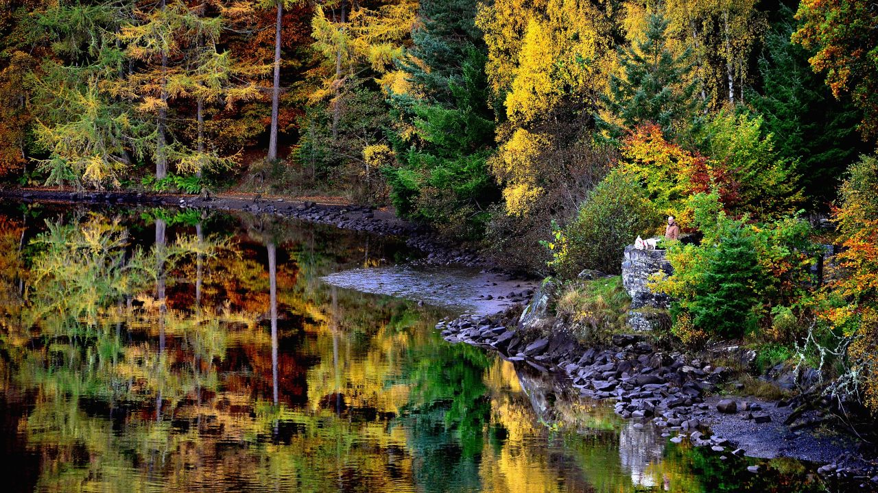 The forestland of Pitlochry was the site of the Battle of Killicrankie.