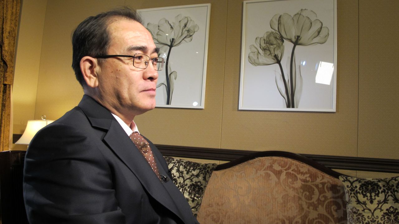 Thae is worried about the impact his actions will have on his relatives back in North Korea. 
