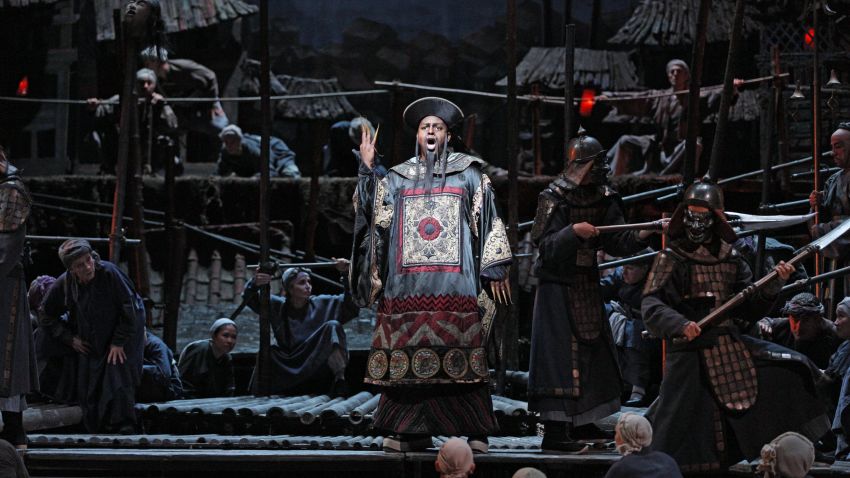 Ryan Speedo Green performed as Mandarin in Puccini's "Turandot" at The Metropolitan Opera during the 2012-13 season. 