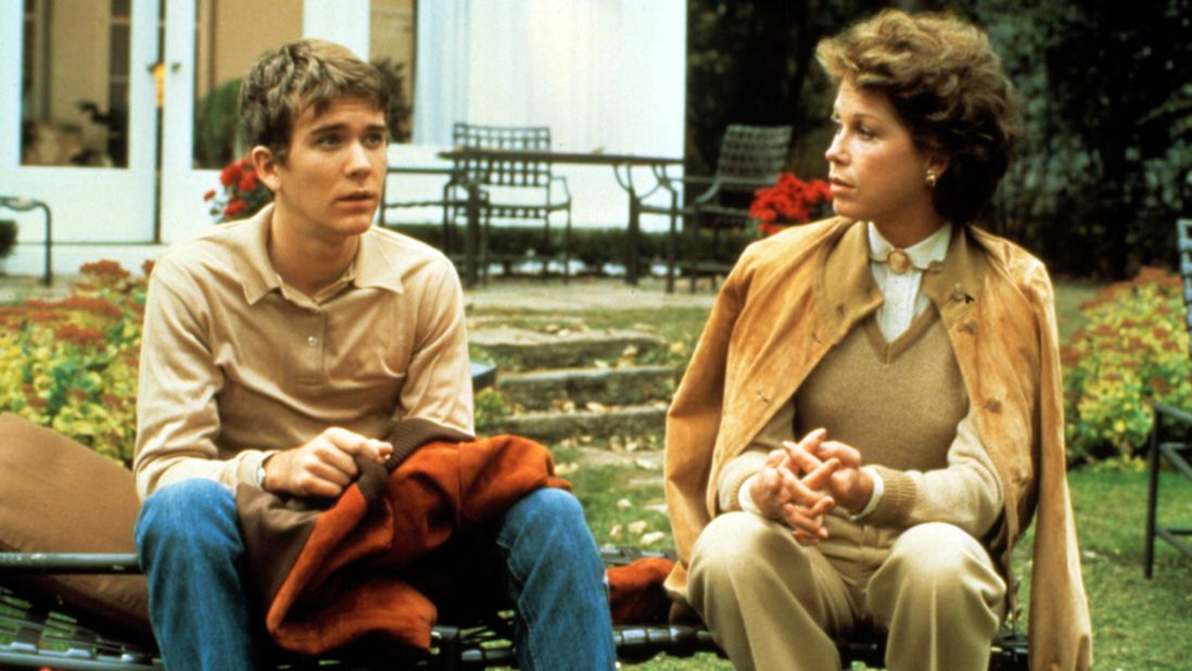 Moore acts with Timothy Hutton in 1980's "Ordinary People." For her role in the film, she was nominated for a best actress Oscar.