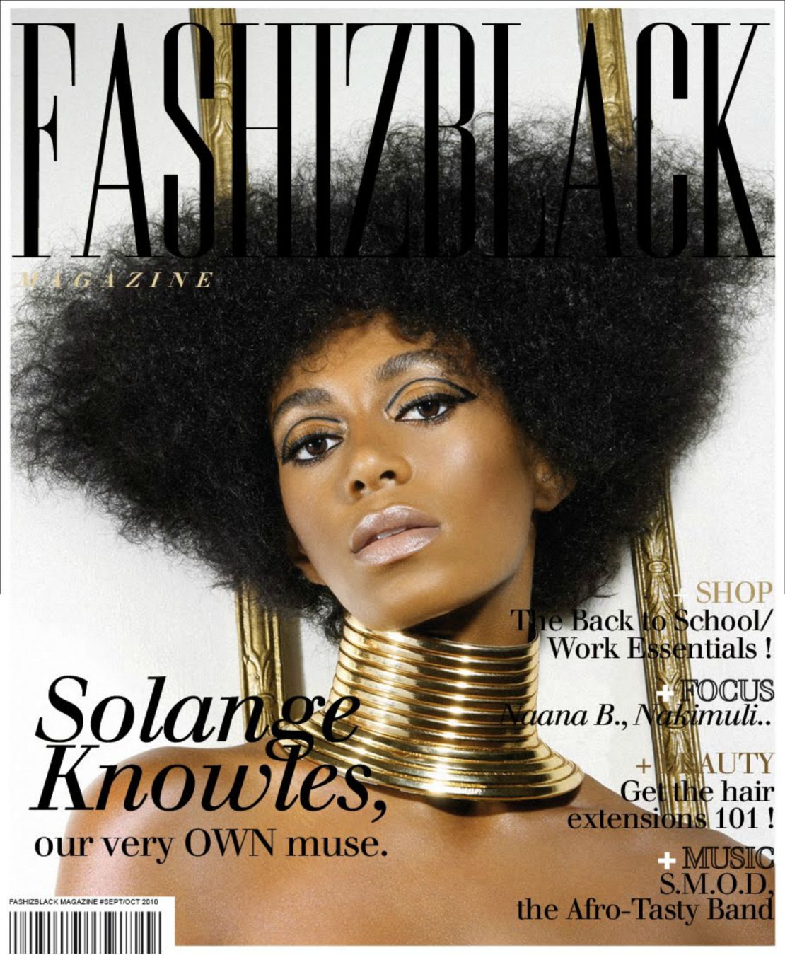 Celebrities like Solange have made natural hair fashionable worldwide.