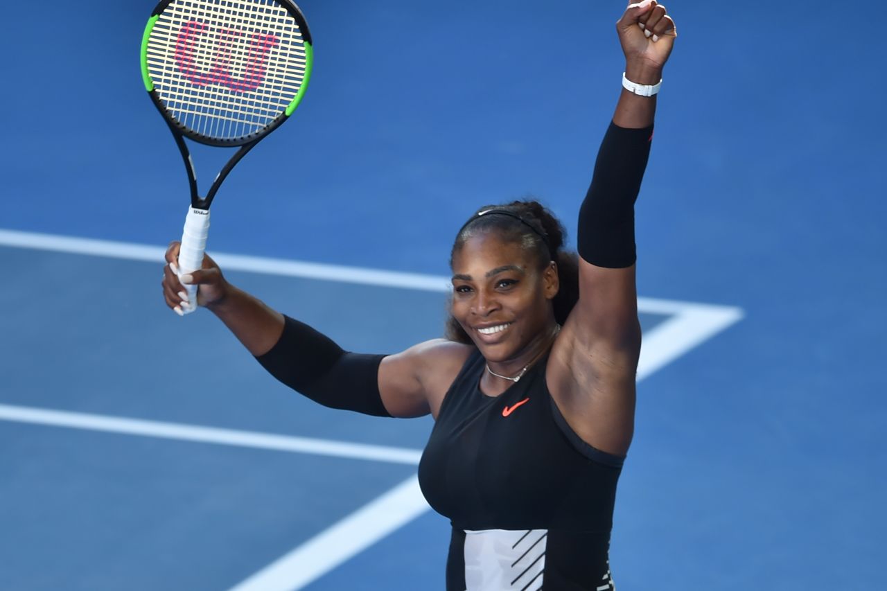 Earlier Thursday, Serena Williams beat Croatian veteran Mirjana Lucic-Baroni in straight sets to reach her 29th grand slam final.