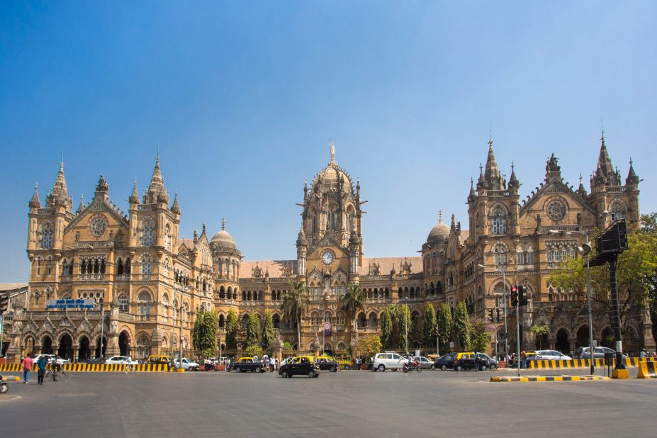 <strong>Chhatrapati Shivaji Terminus, Mumbai:</strong> A UNESCO World Heritage site, the Chhatrapati Shivaji Terminus is Mumbai's main railway station. First opened in 1888, it's considered a perfect example of Victorian Gothic Revival architecture.