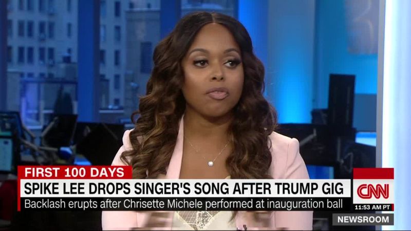 Chrisette Michele on inauguration backlash CNN