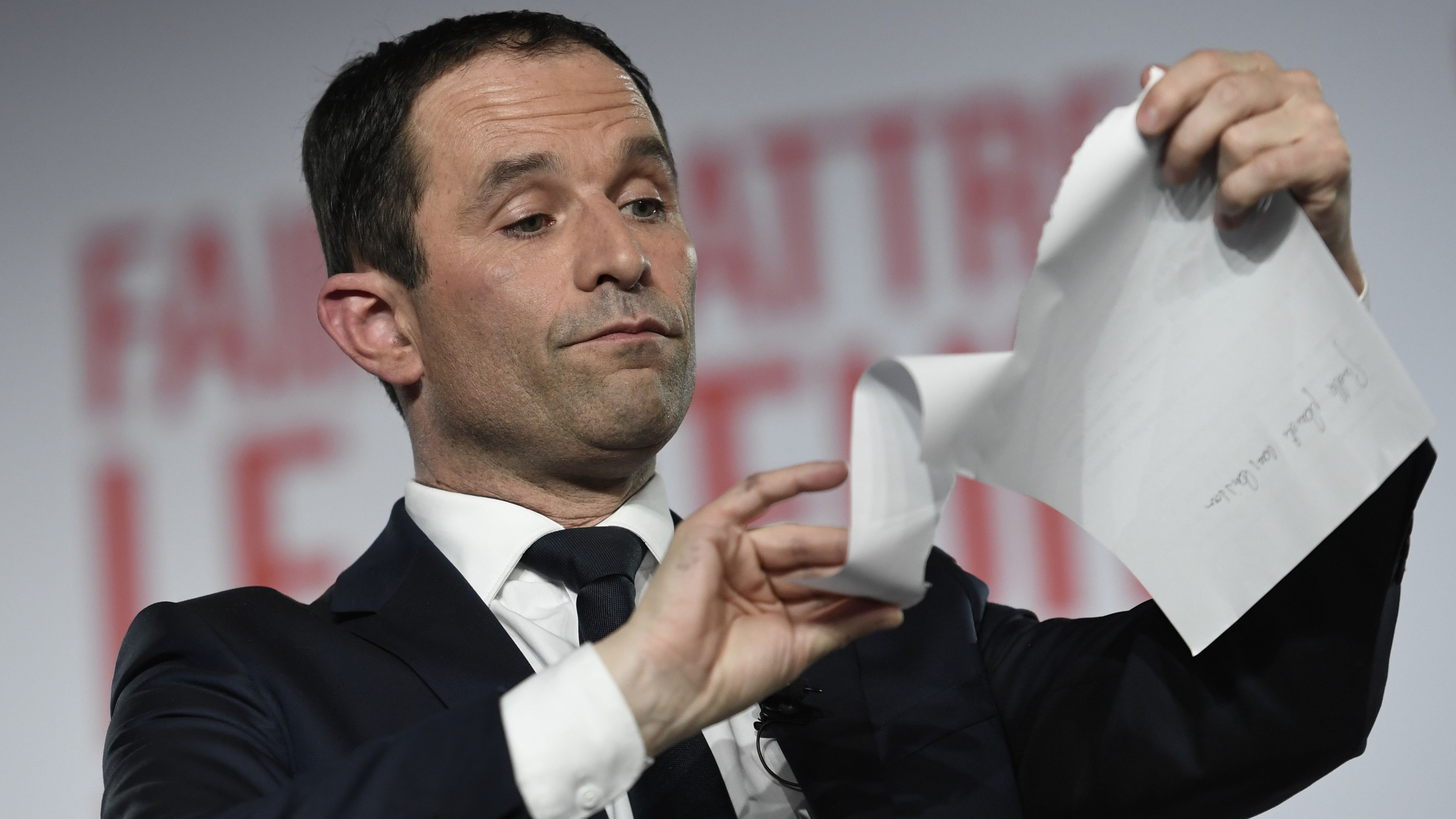 Benoit Hamon is aiming to write a new chapter in French political history.