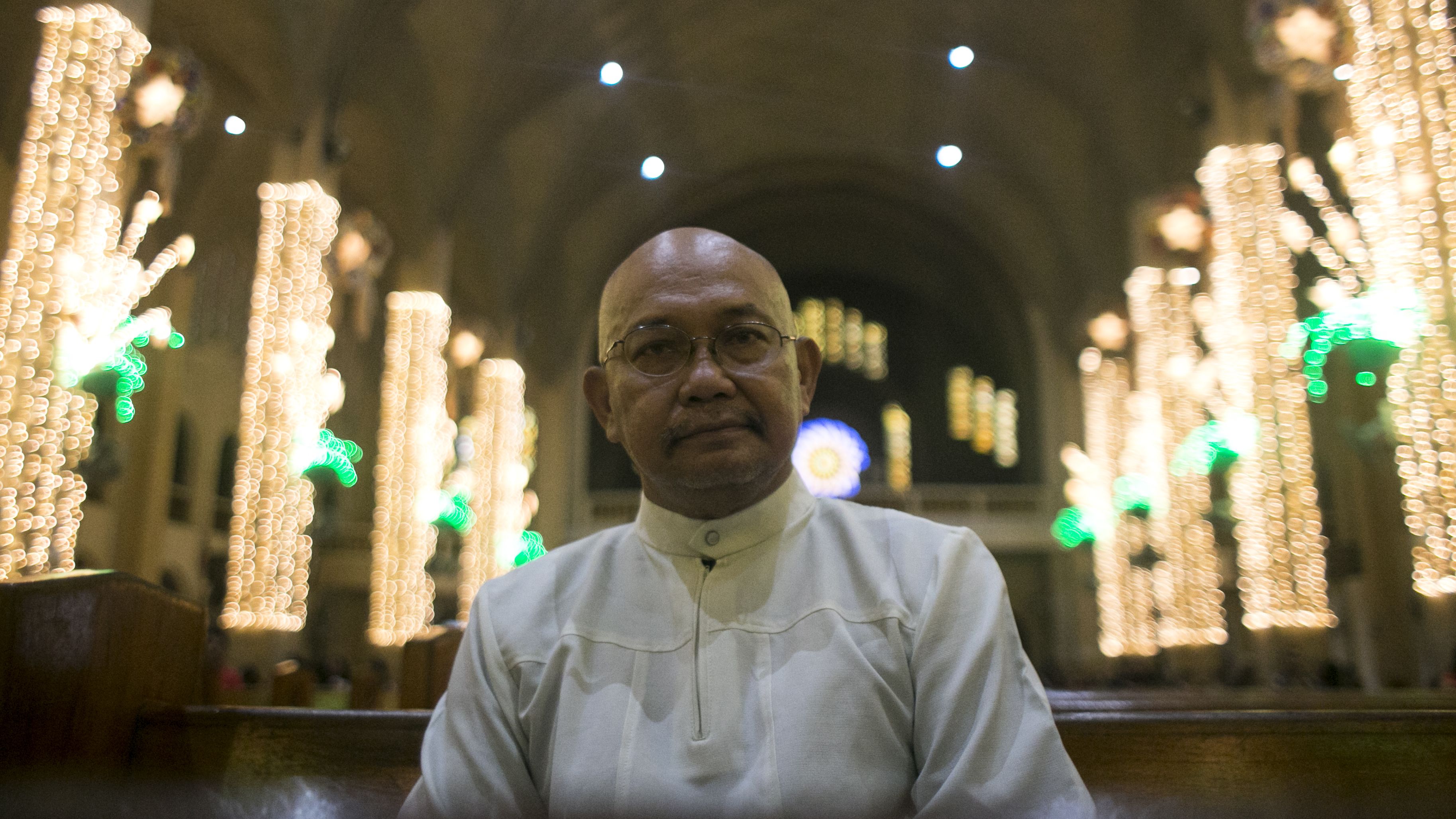 There is a "blood lust" in the Philippines, says Father Amando Picardal, encouraged by deceit and a President with "a messiah complex." 
