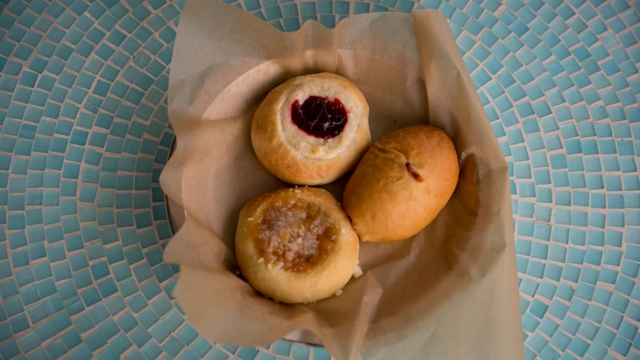 At Park Street Bakery, kolaches and klobasniky hint at the legacy of the area's Czech immigrant farmers, who flocked to the Brenham area starting in the mid-19th century.