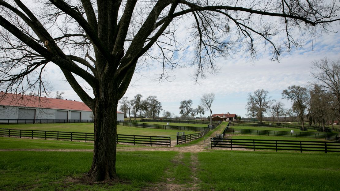 Located about 11 miles northeast of Brenham, the Inn at Dos Brisas specializes in rustic luxury.