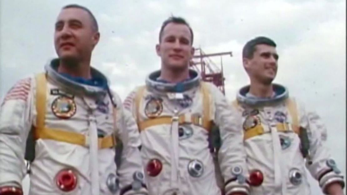 The Apollo 1 crew.