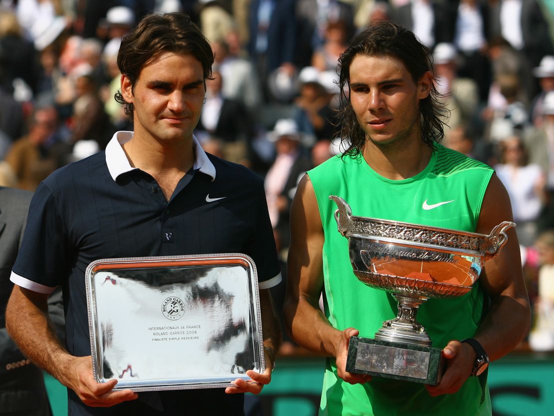 Nadal won the French Open nine times in 10 years -- beating Federer in four finals.