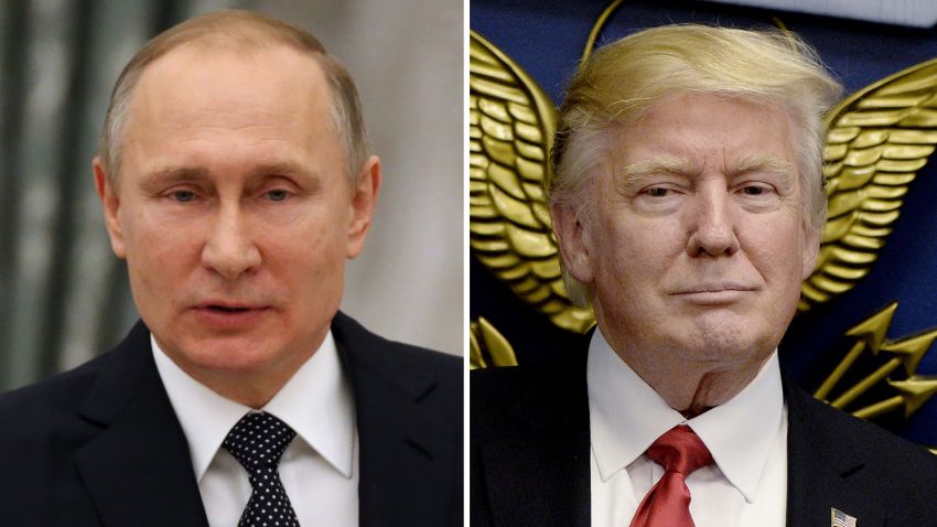 Putin Trump Split