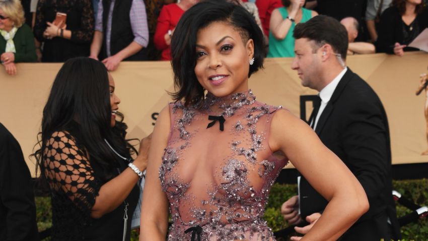 LOS ANGELES, CA - JANUARY 29:  Actor Taraji P. Henson attends the 23rd Annual Screen Actors Guild Awards at The Shrine Expo Hall on January 29, 2017 in Los Angeles, California.  (Photo by Alberto E. Rodriguez/Getty Images)