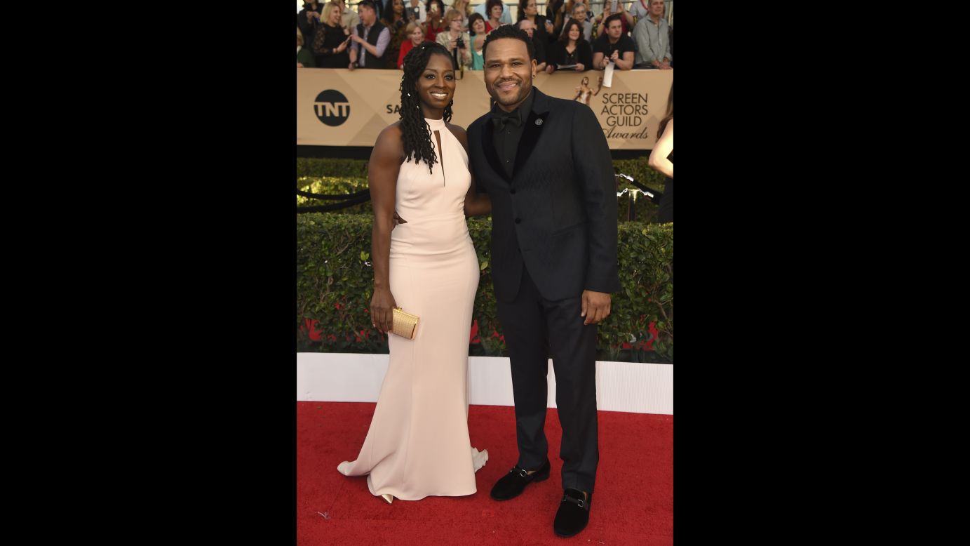 Alvina Stewart and Anthony Anderson