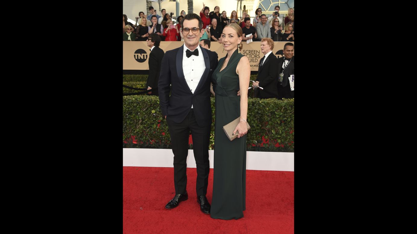 Ty Burrell and Holly Burrell