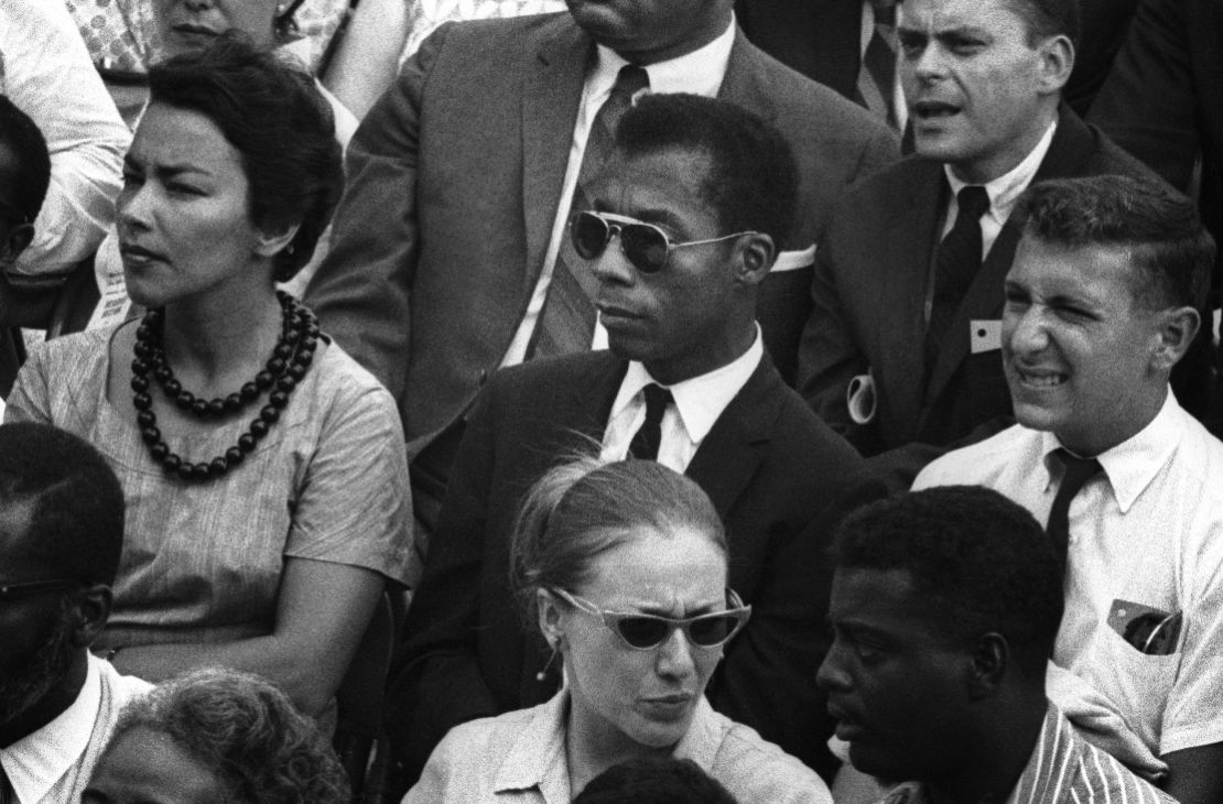 James Baldwin (center) in 'I Am Not Your Negro'