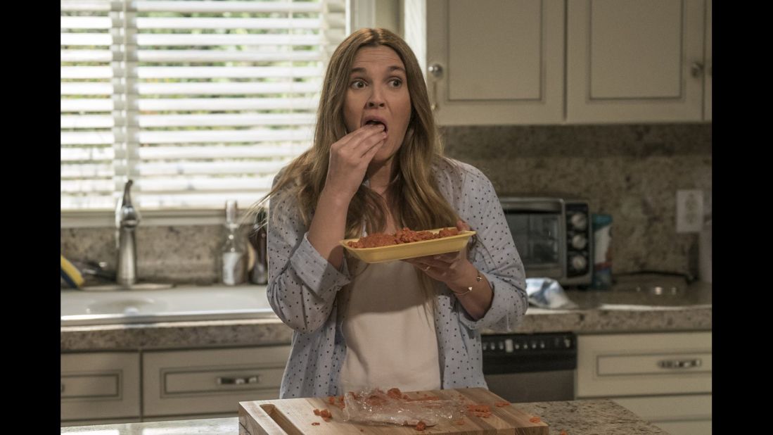 Drew Barrymore, blood and guts. What's not to love? The actress stars in the new Netflix series "Santa Clarita Diet," which has been shrouded in some mystery. What we do know is that it looks to be a zombie show that Barrymore sinks her teeth into. Here's some of what else is streaming in February. 