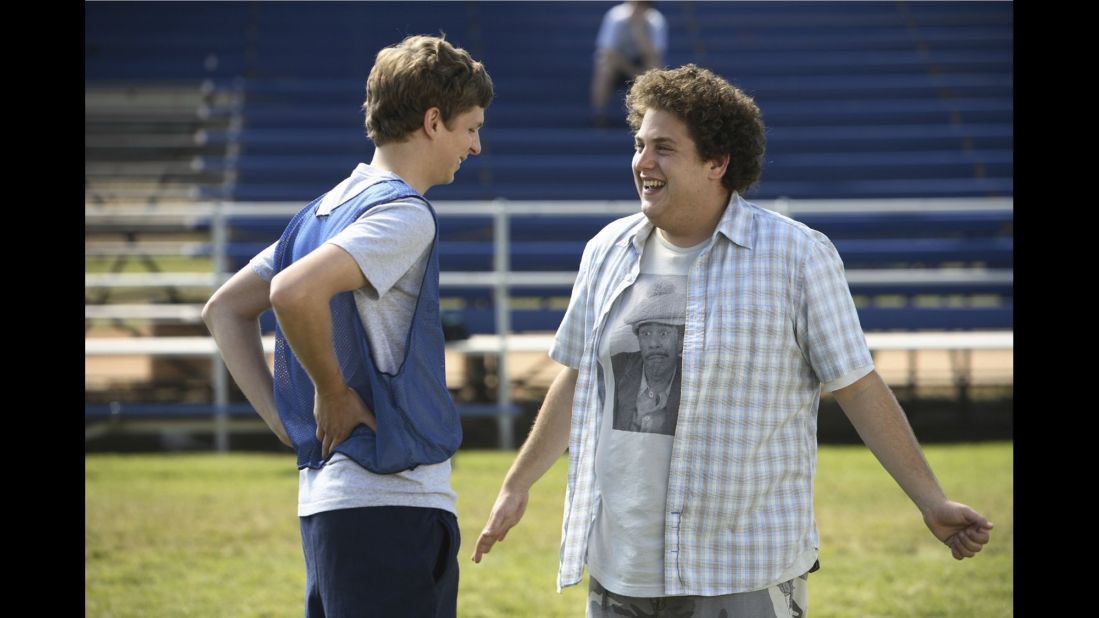 <strong>"Superbad" </strong>: Michael Cera and Jonah Hill star as a pair of teens whose party plans go awry. <strong>(Netflix) </strong>