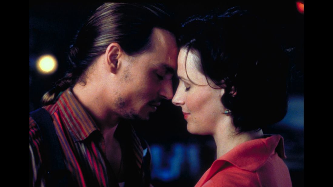 <strong>"Chocolat"</strong> : Johnny Depp and Juliette Binoche star in this romantic film based on the popular novel of the same name by Joanne Harris. <strong>(Hulu) </strong>