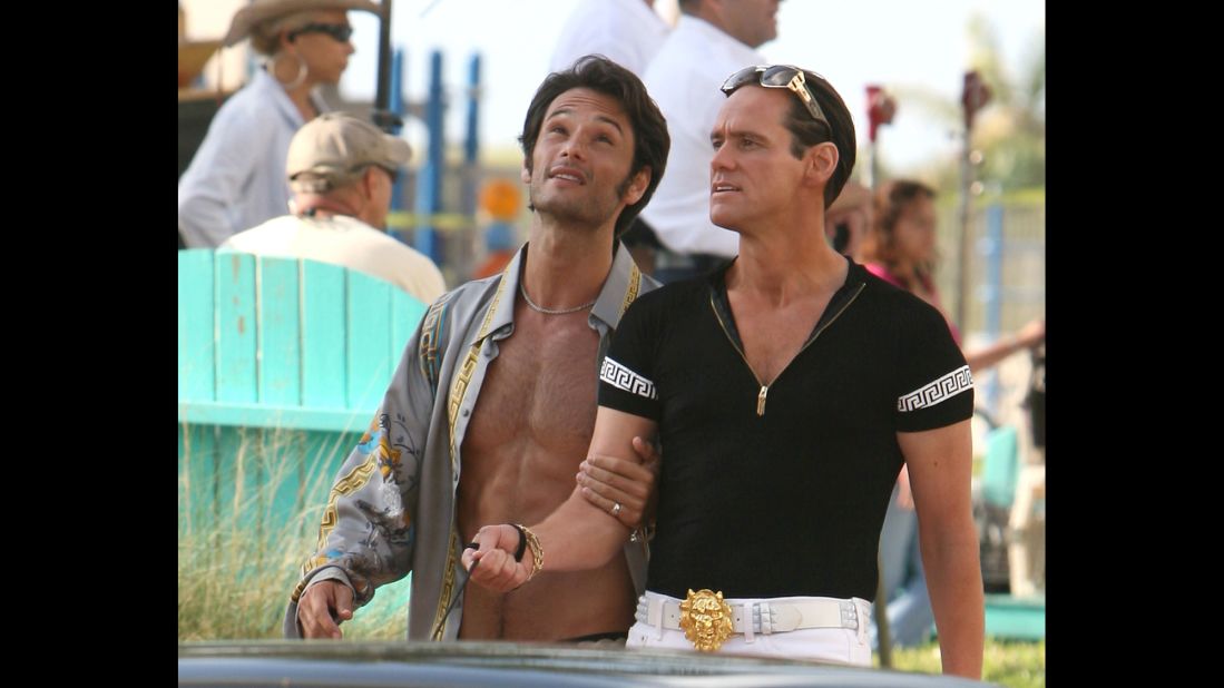 <strong>"I Love You Phillip Morris"</strong> :  Rodrigo Santoro and Jim Carrey star in this drama about a con man who finds love in prison.<strong> (Hulu) </strong>