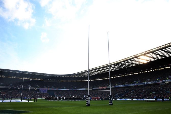 The Edinburgh ground has a capacity of 67,130 -- the largest in Scotland. It opened in 1925, when Scotland beat England to win its first Five Nations title.
