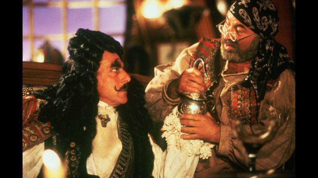 <strong>"Hook"</strong> : Dustin Hoffman is Captain Hook in this 1991 fantasy adventure, which also starred Robin Williams as Peter Pan. <strong>(Amazon Prime)</strong>