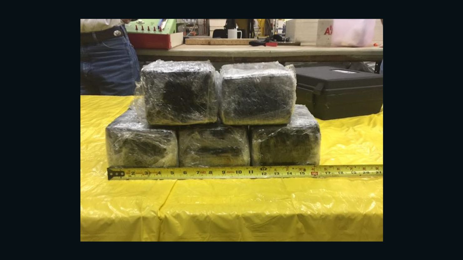 Cocaine worth an estimated $200,000 was discovered in the nose of an American Airlines plane that flew from Colombia to Oklahoma, Tulsa County Sheriff's Office said.
