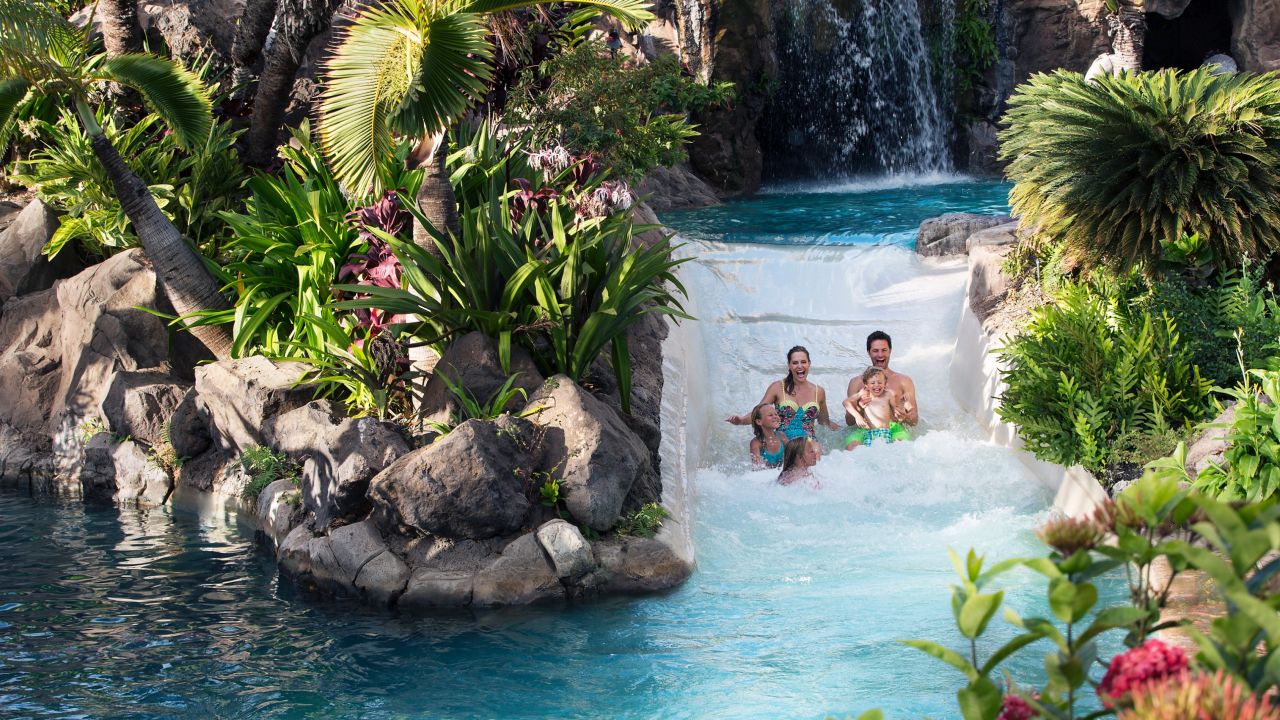 There's something for everyone to enjoy at Grand Wailea's pool.