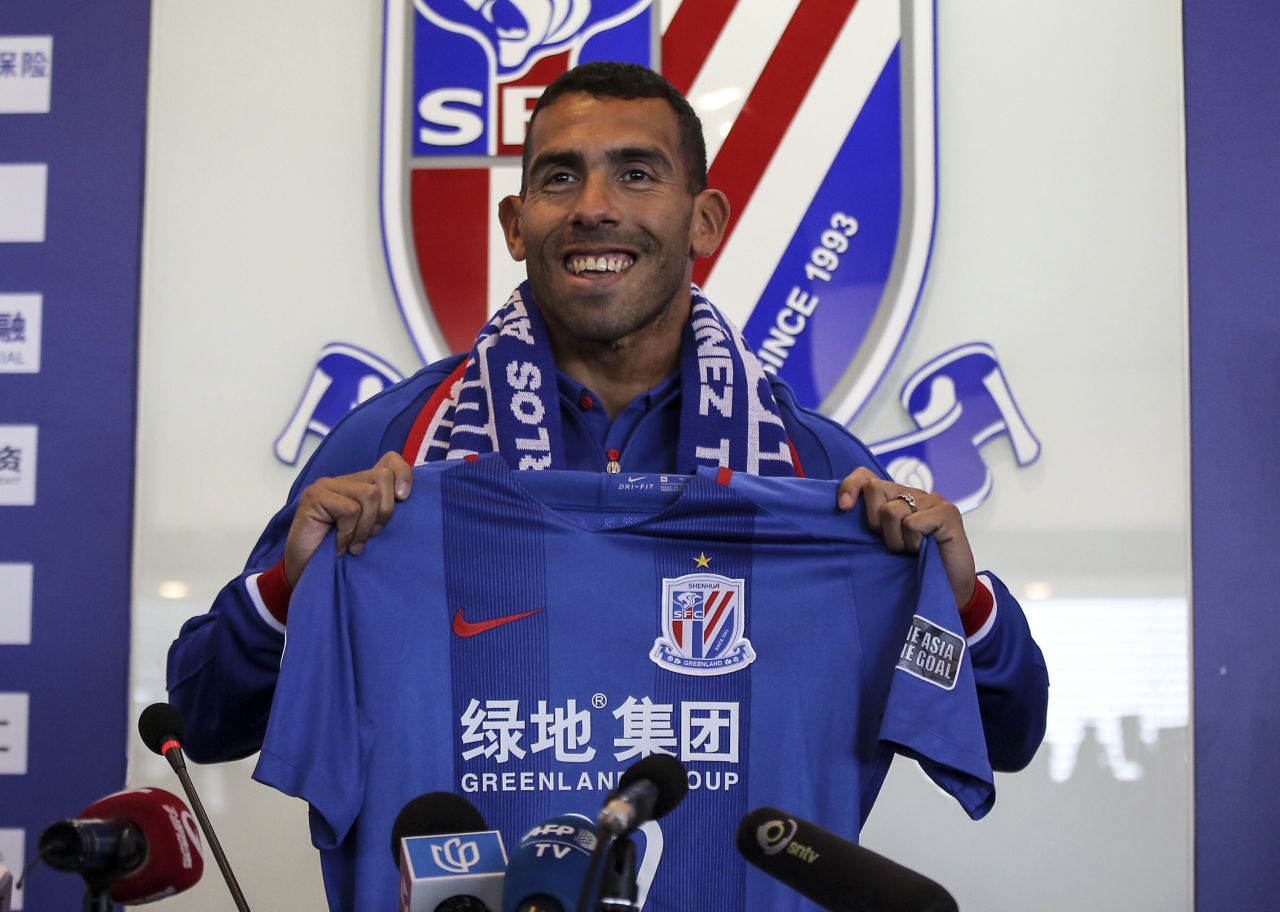 <strong>Carlos Tevez: Boca Juniors to Shanghai Shenhua </strong><br />Transfer fee: Undisclosed<br />Age: 32<br />Position: Striker <br />Nationality: Argentina 