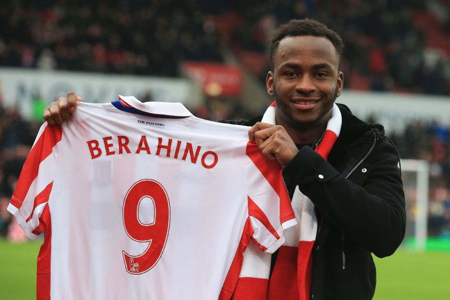 <strong>Saido Berahino: West Bromwich Albion to Stoke City </strong><br />Transfer fee: $14.8M<br />Age: 23<br />Position: Striker<br />Nationality: England