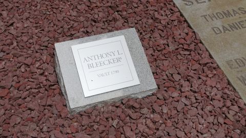 "The Bleecker family is a significant part of Manhattan's history," said the Rev. William Lupfer, rector of Trinity Church Wall Street. "Twenty-six Bleecker ancestors rest in the Colonial-era vault."