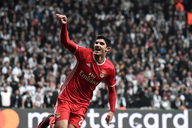 <strong>Gonçalo Guedes: Benfica to Paris Saint-Germain</strong><br />Transfer fee: $31.9M<br />Age: 20<br />Position: Forward<br />Nationality: Portugal