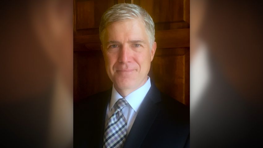 This photo provided by the 10th U.S. Circuit Court of Appeals shows Judge Neil Gorsuch. 