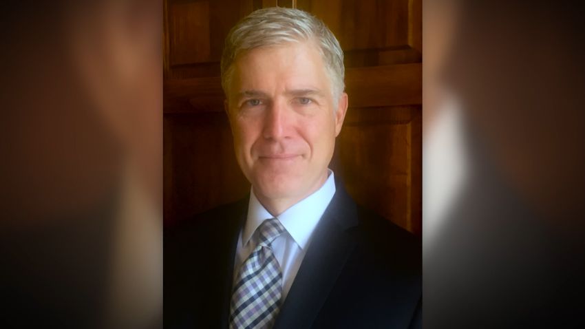 This photo provided by the 10th U.S. Circuit Court of Appeals shows Judge Neil Gorsuch.