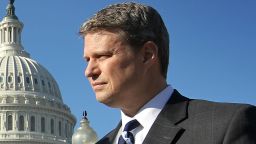 Rep. Bill Huizenga listens during a news conference on February 7, 2012, on Capitol Hill.