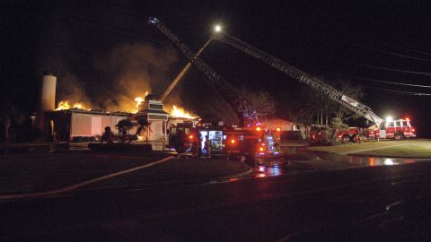 The Victoria Islamic Center was destroyed in a fire over the weekend.  