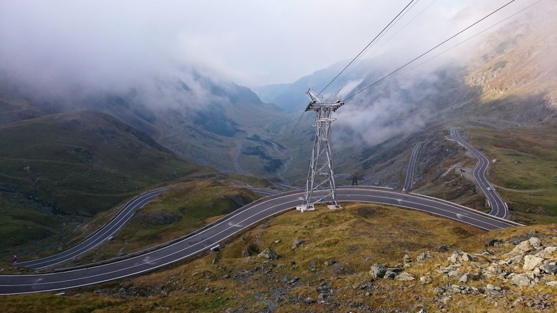 Transfagarasan Road: A twisting ride through Dracula country. 