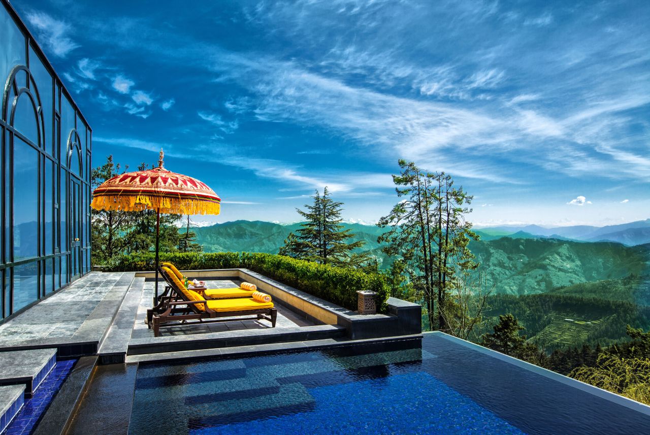 <strong>Wildflower Hall, Shimla, India: </strong>This hotel and spa sits 8,250 feet above sea level and is tucked away in the mighty Himalayan mountain range, a 45-minute drive from the Shimla, the nearest town. 