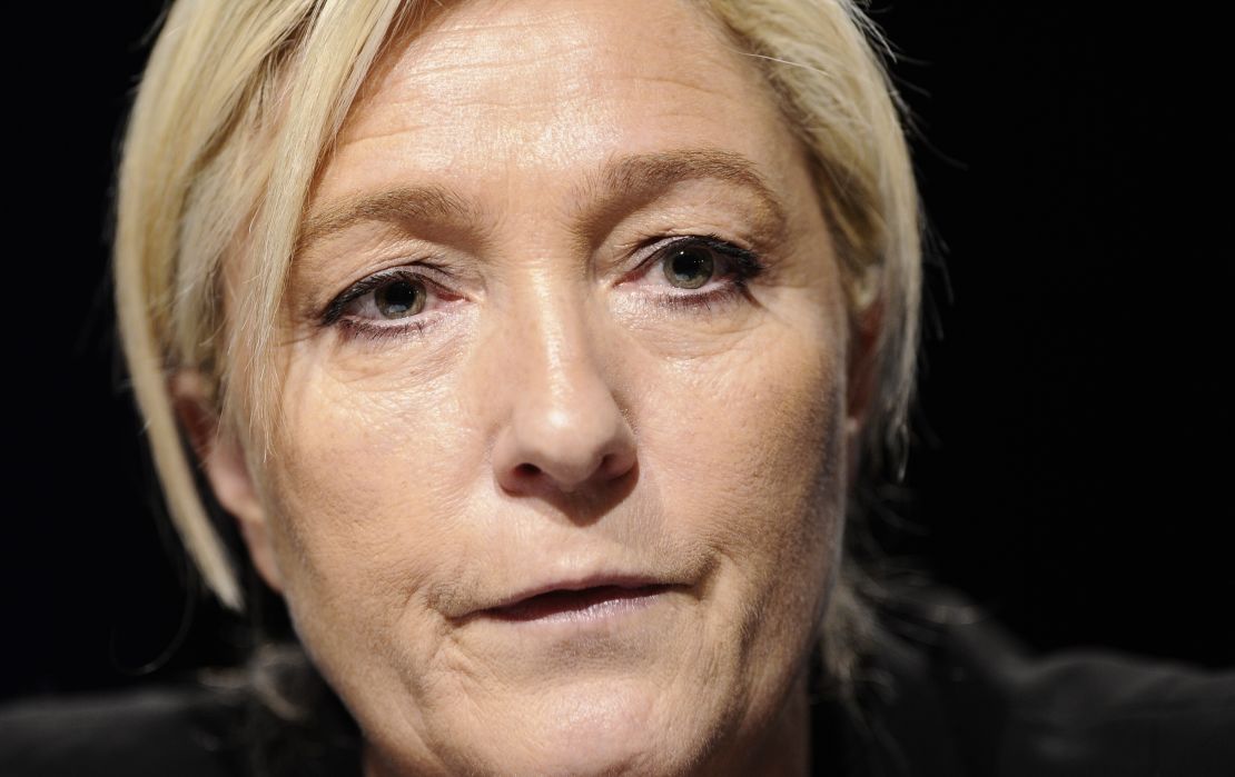 Marine Le Pen leads French polls, but may not win in the end.
