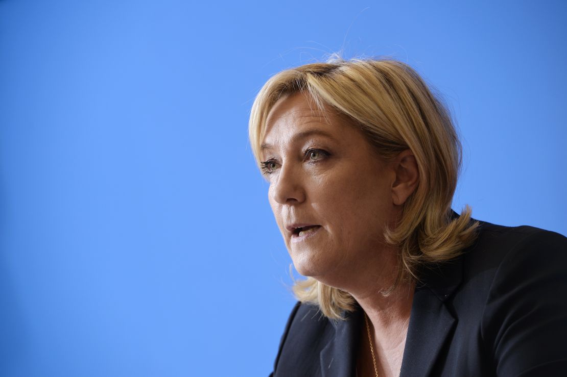 Marine Le Pen is expected to make it through to the second round of voting.