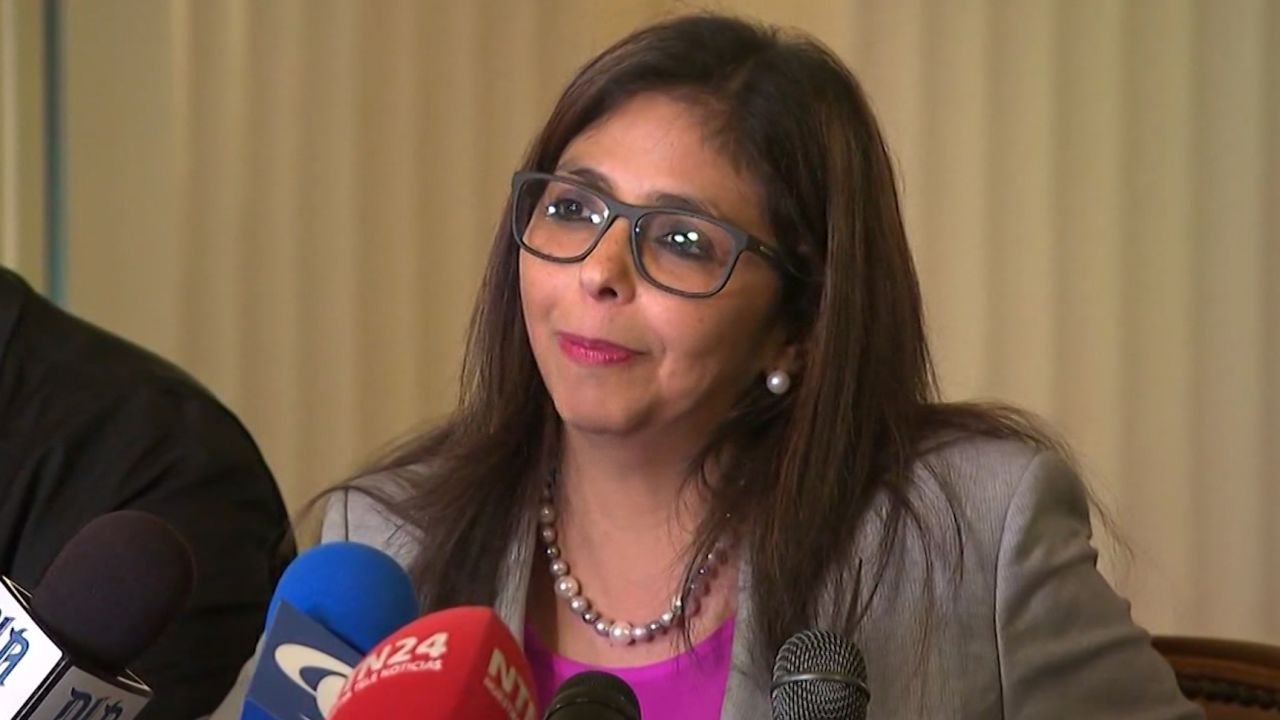 Venezuelan Foreign Minister Delcy Rodriguez