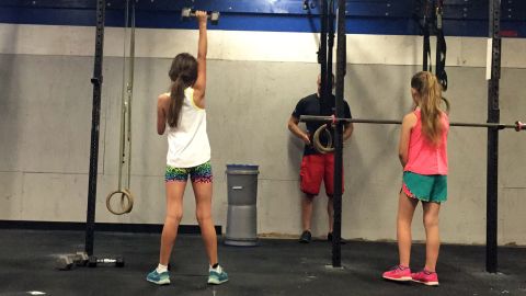 Jordan started CrossFit as a challenge and a way to build up muscle strength.