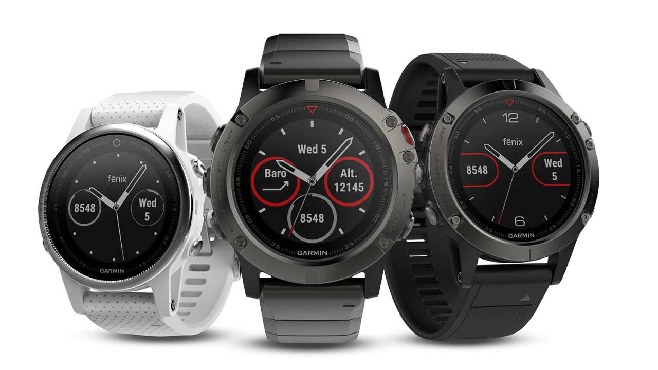 <strong>Garmin Fenix:</strong> The new multisport GPS watch from Garmin is a heavy-duty activity tracker which offers skiing-specific metrics such as speed, distance, vertical drop and a run counter. 