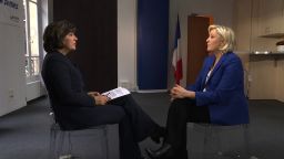 marine le pen amanpour 3