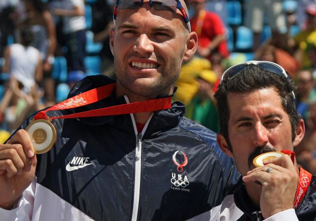 At the Beijing Olympics in 2008, Dalhausser and US teammate Todd Rogers beat Brazil to win gold. He says it's "100%" the highlight of his career: "To win the Olympics is just the pinnacle." 